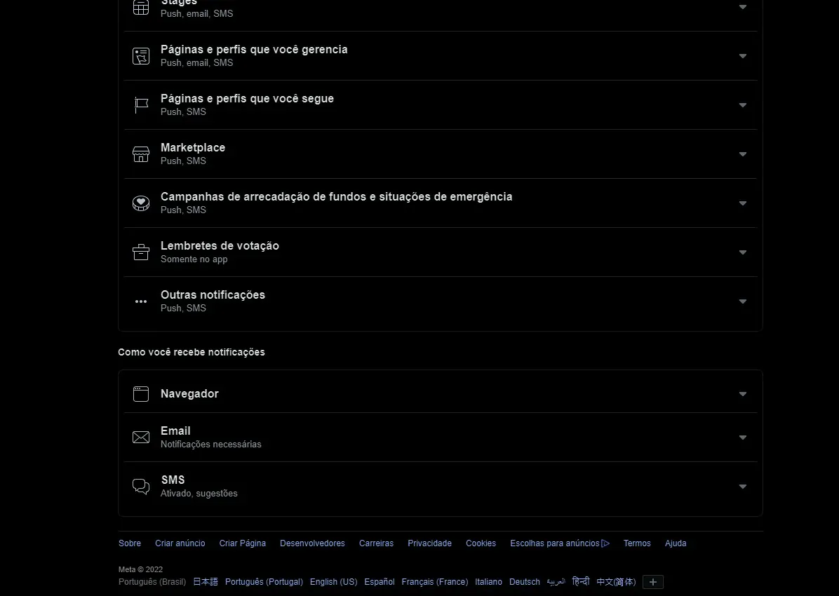 Desative essas notificações - 10 dicas secretas do Facebook que você não conhece
