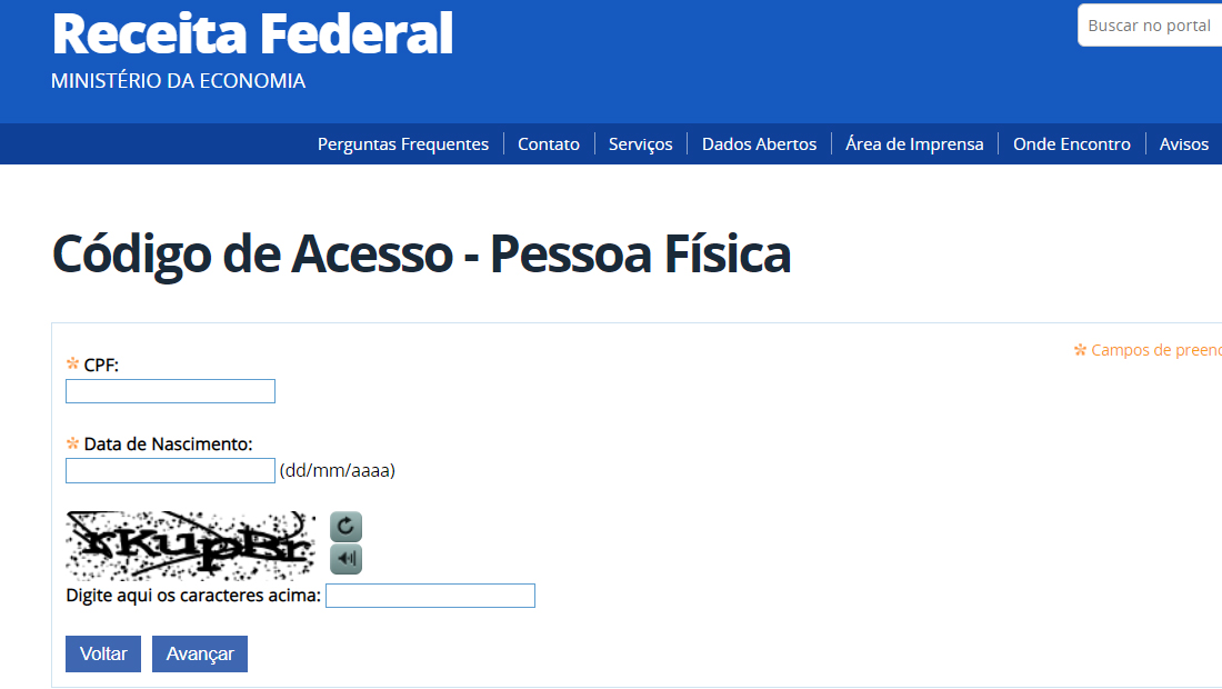 Aprenda como tirar segunda via do CPF pela internet