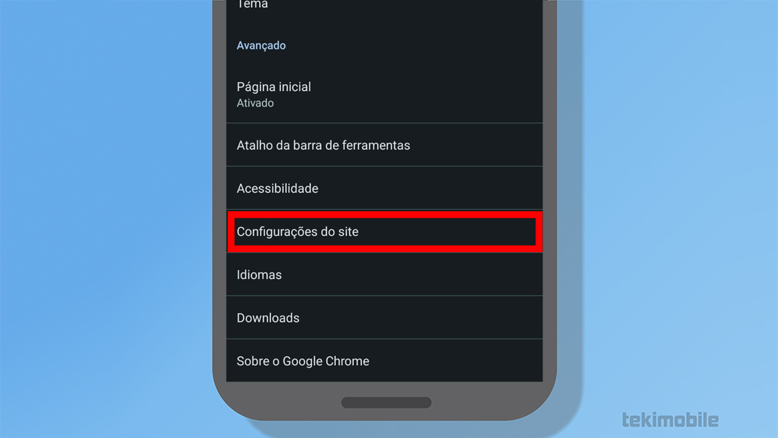 como ativar o Javascript no chrome