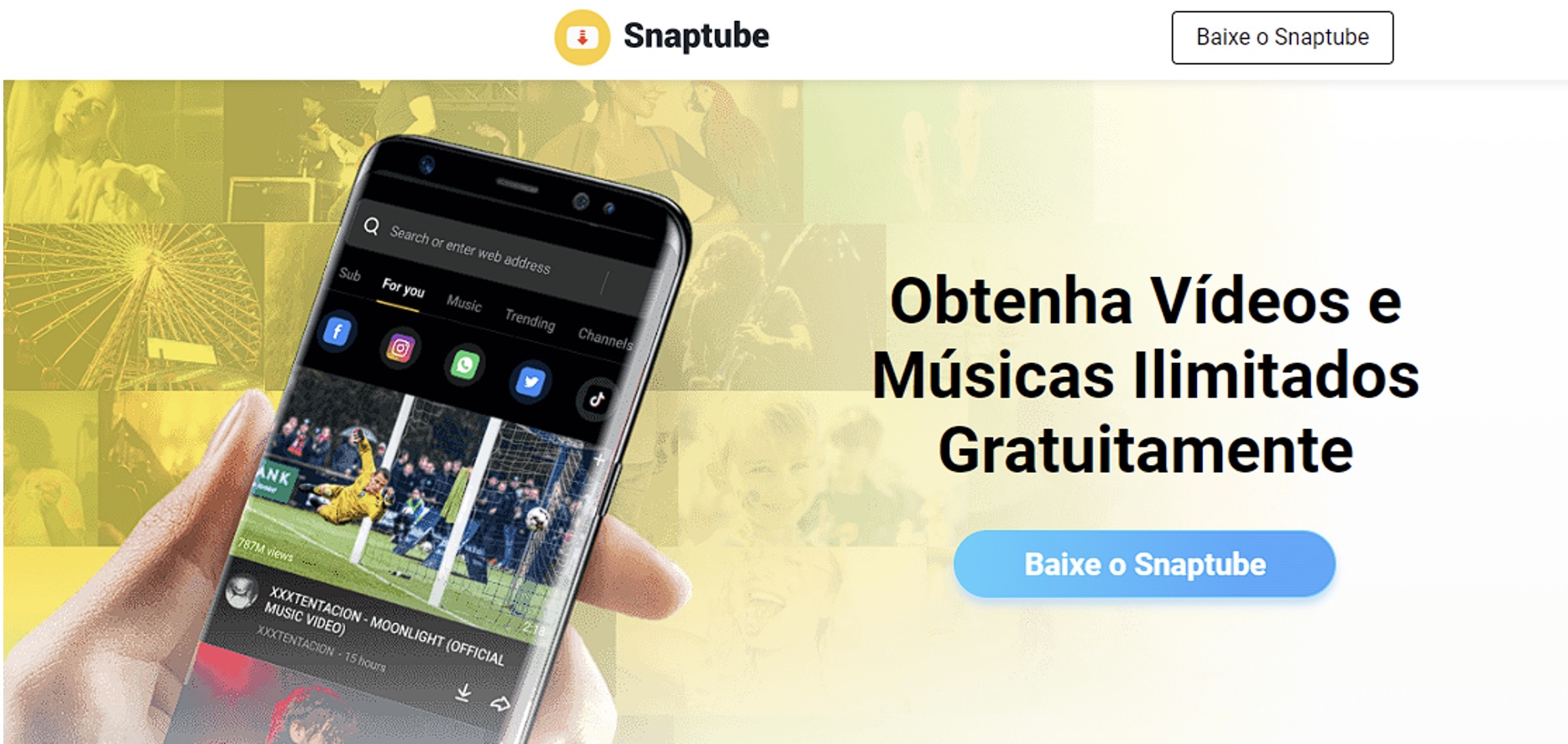 Review do novo Snaptube