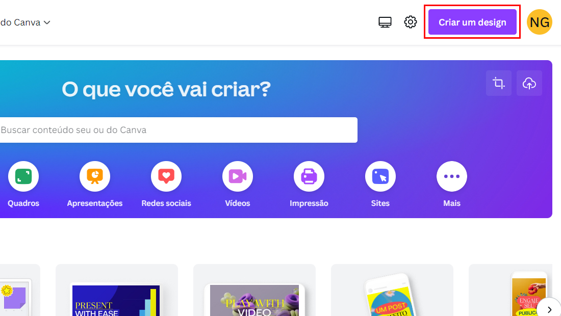 Como colocar marca d água no Canva no computador