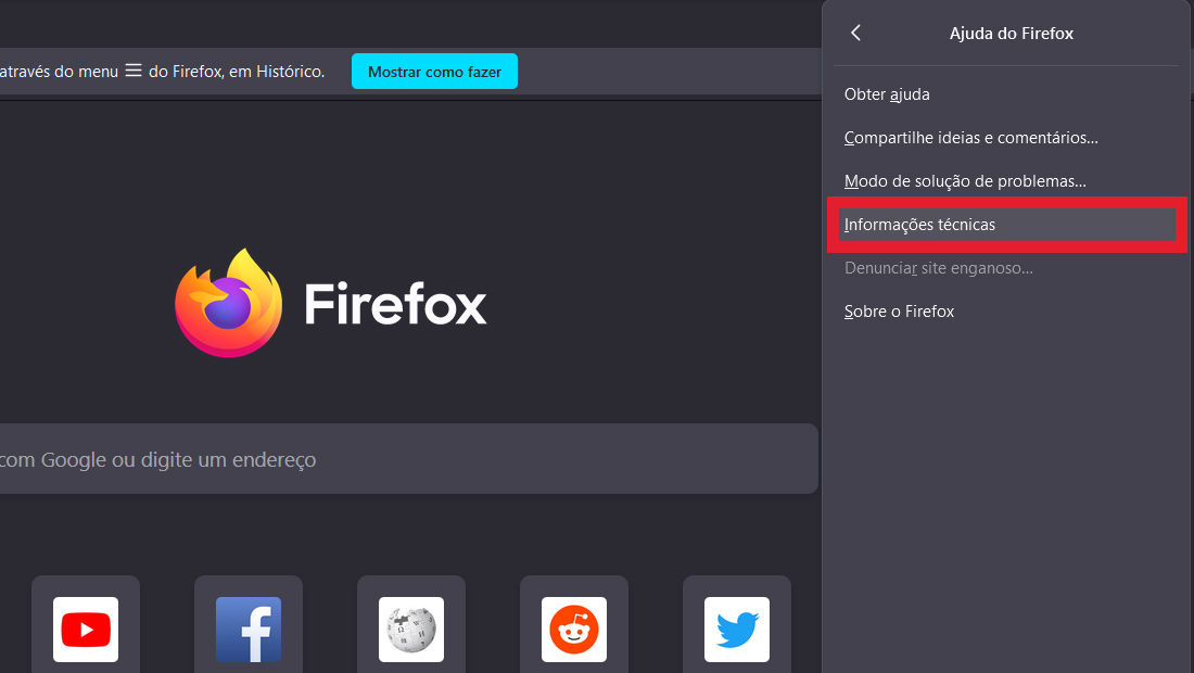 Como corrigir err_address_unreachable no mozilla firefox