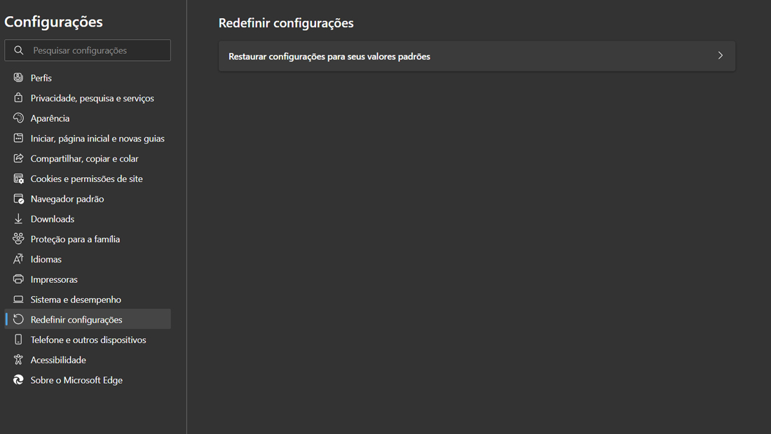 Redefinir edge