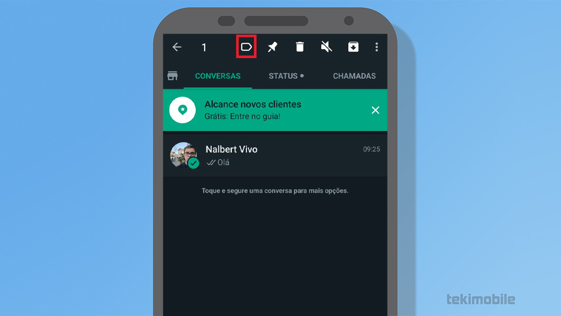 como etiquetar contatos whatsapp