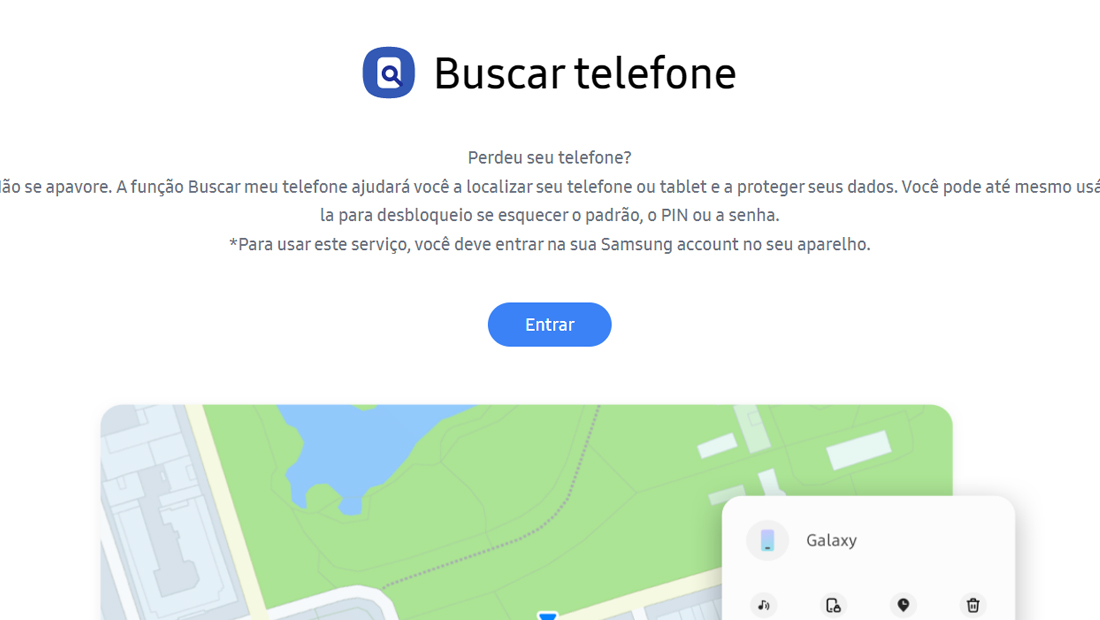 como rastrear celular samsung