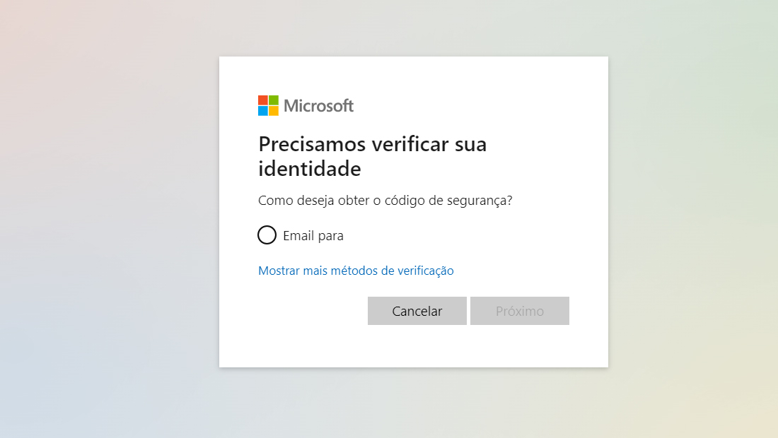 como recuperar conta do hotmail email