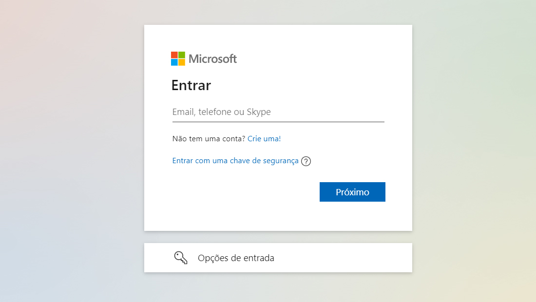 como recuperar conta do hotmail