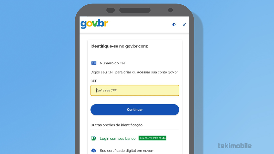 como se cadastrar no Meu INSS no app