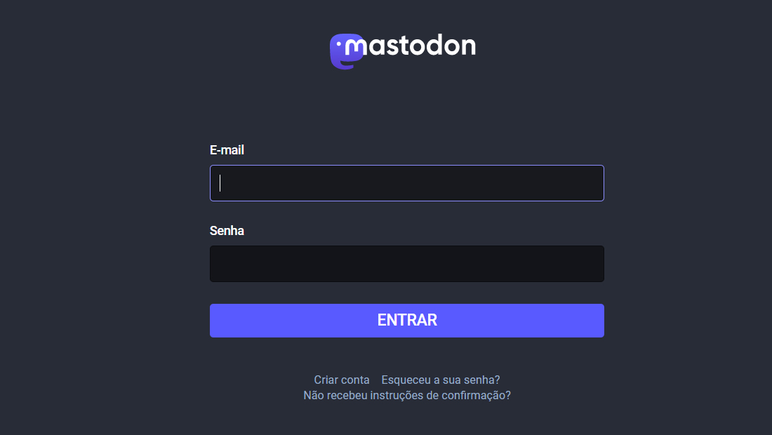 como usar o Mastodon servidores