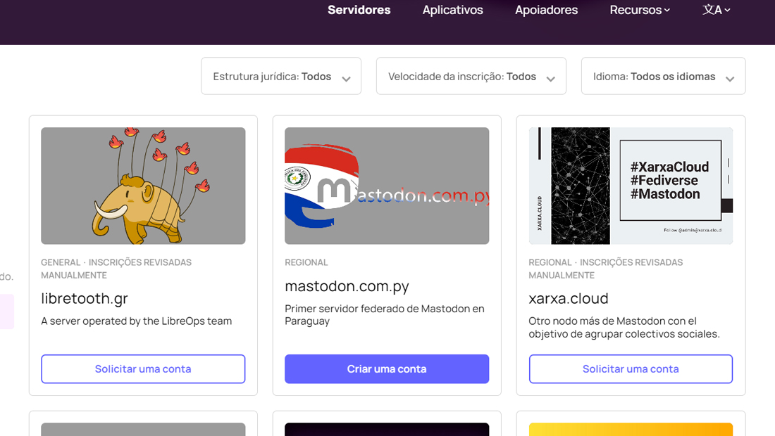 como usar o Mastodon