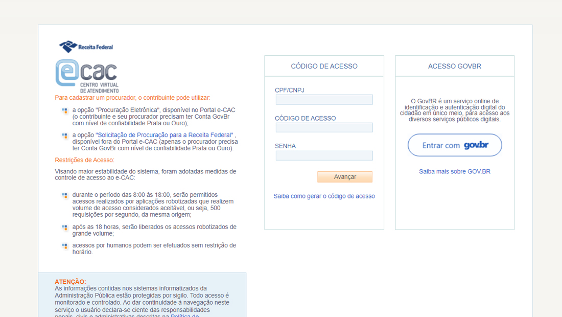 como emitir cpf online pelo ecac