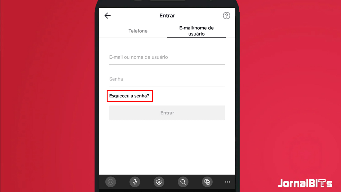 como recuperar conta do tiktok esqueceu