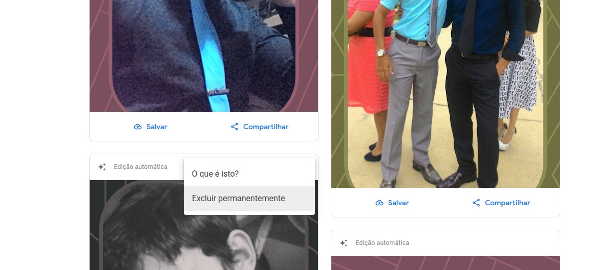Como ver criações não salvas do Google Fotos 4
