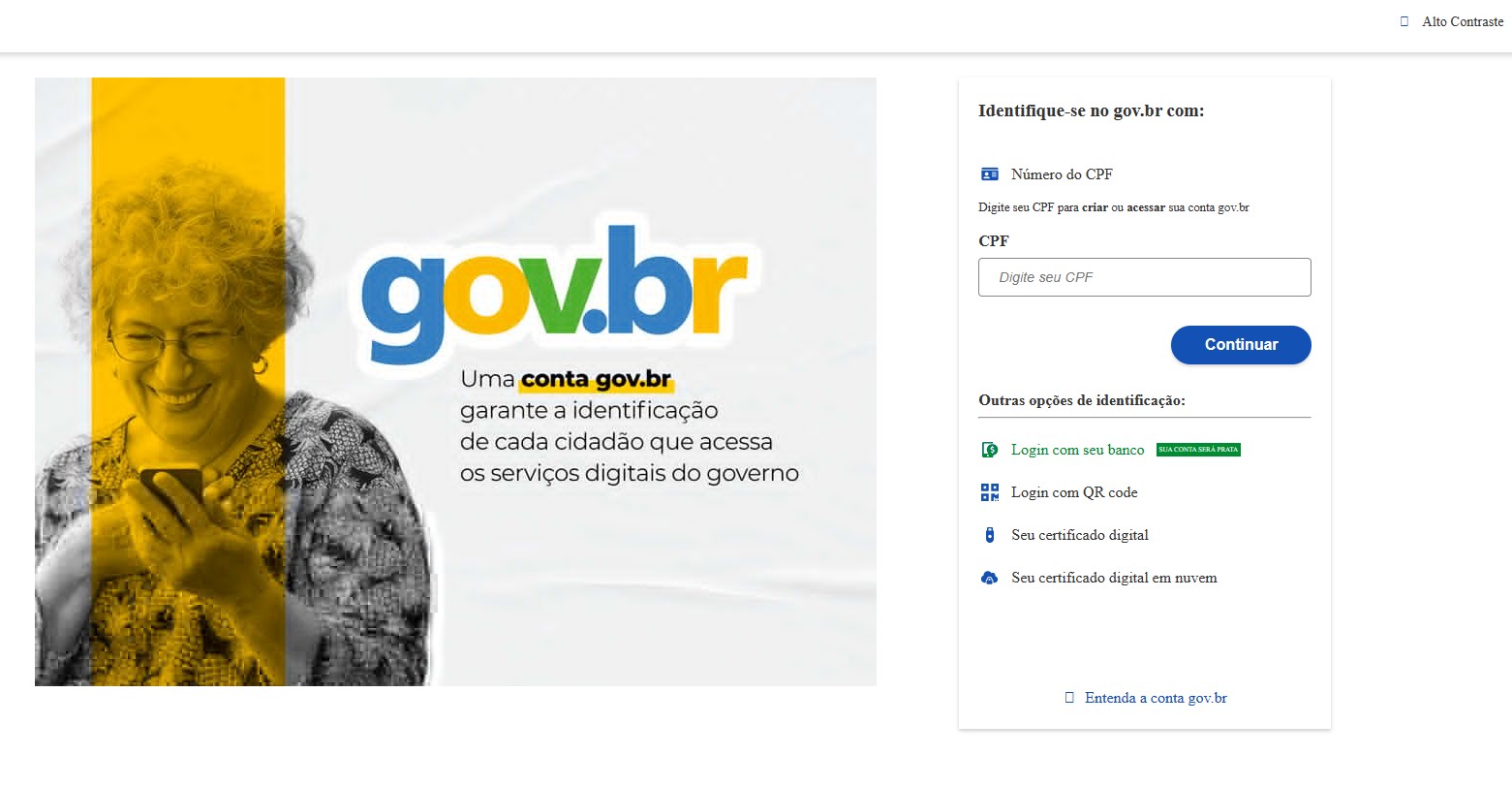 Entre com seu cadastro - Como fazer o alistamento militar online