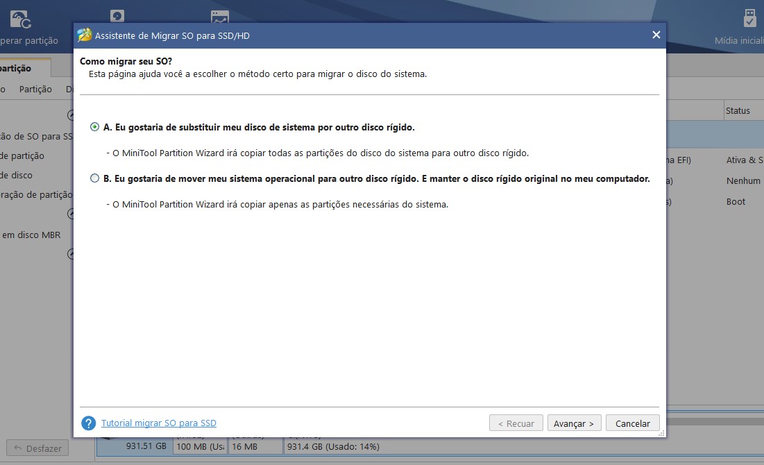 MiniTool Partition Wizard Melhor aplicativo para gerenciar HD e SSD 1