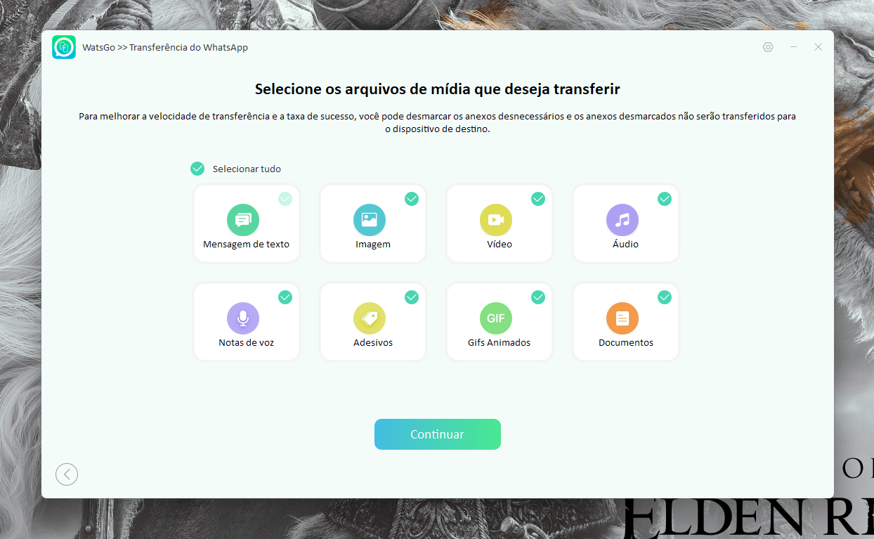 Transferir WhatsApp Android para iPhone 5