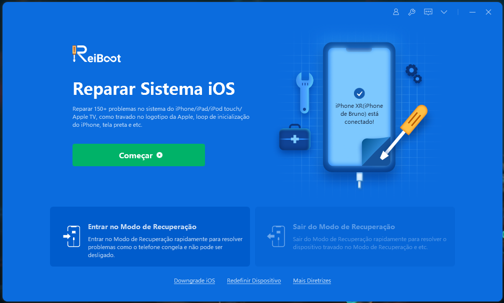 Como resolver quando meu iPhone travando na tela da maçã 1
