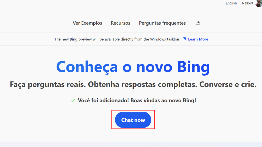 Como usar o navegador Edge com GPT-4 no Bing Edge