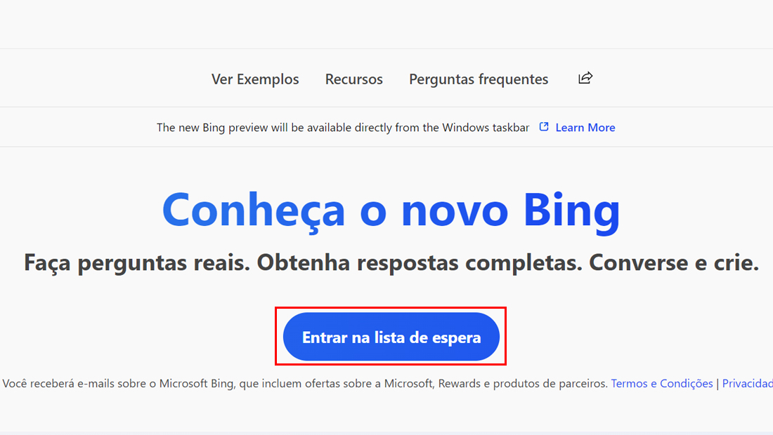 Como usar o navegador Edge com GPT-4 no Bing