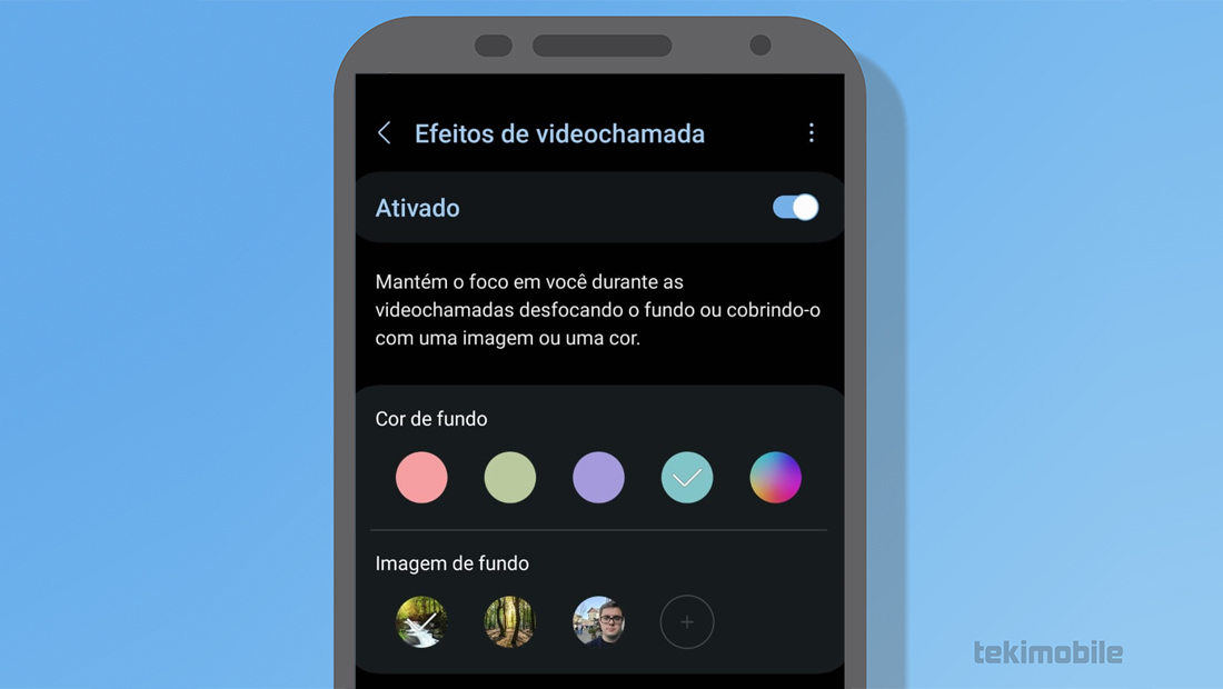 configurações celulares da samsung ativar