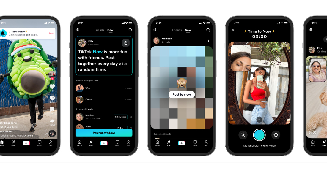 tiktok now app