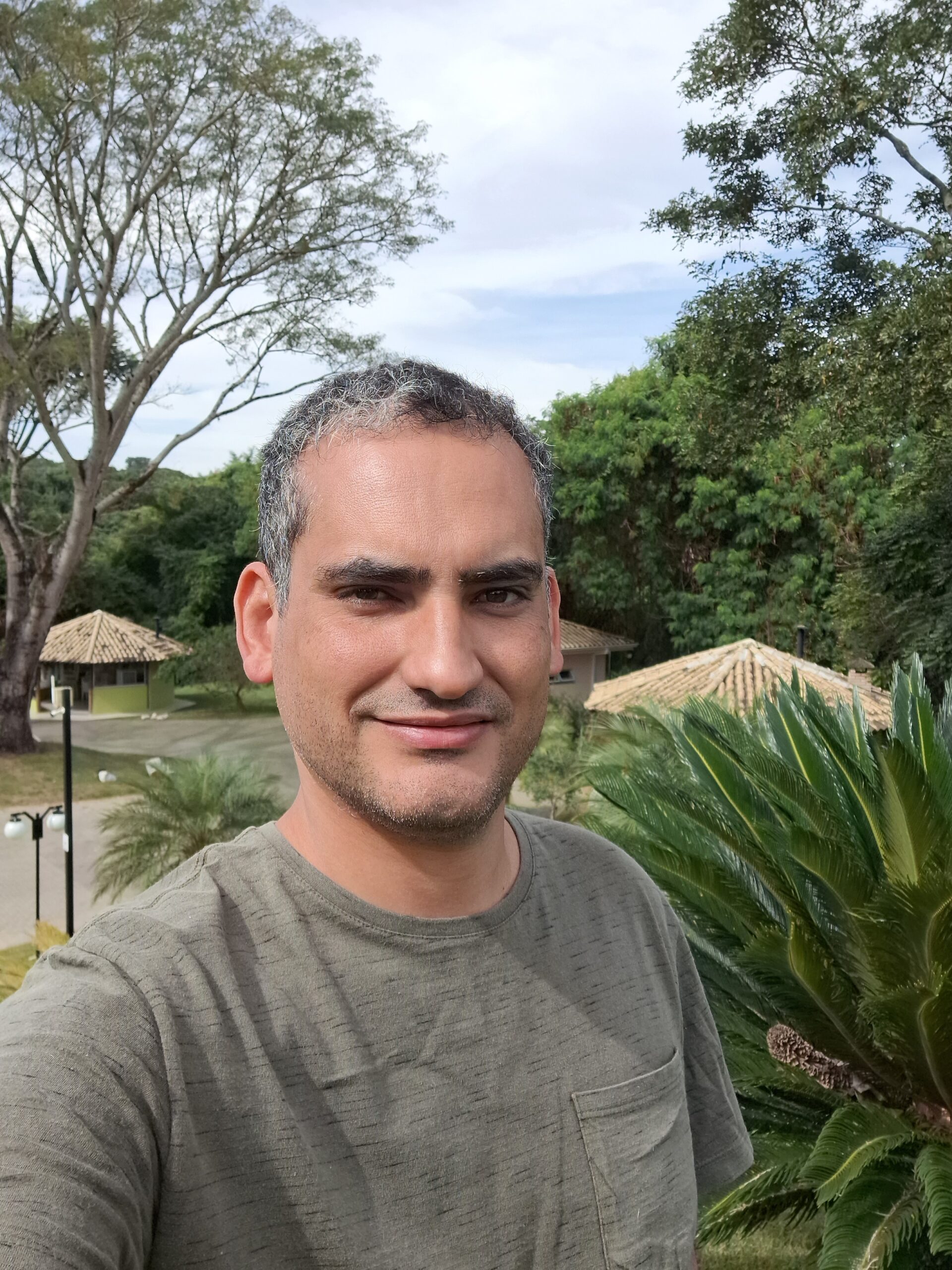 Review do Galaxy A54 foto tirada com a lente frontal selfie