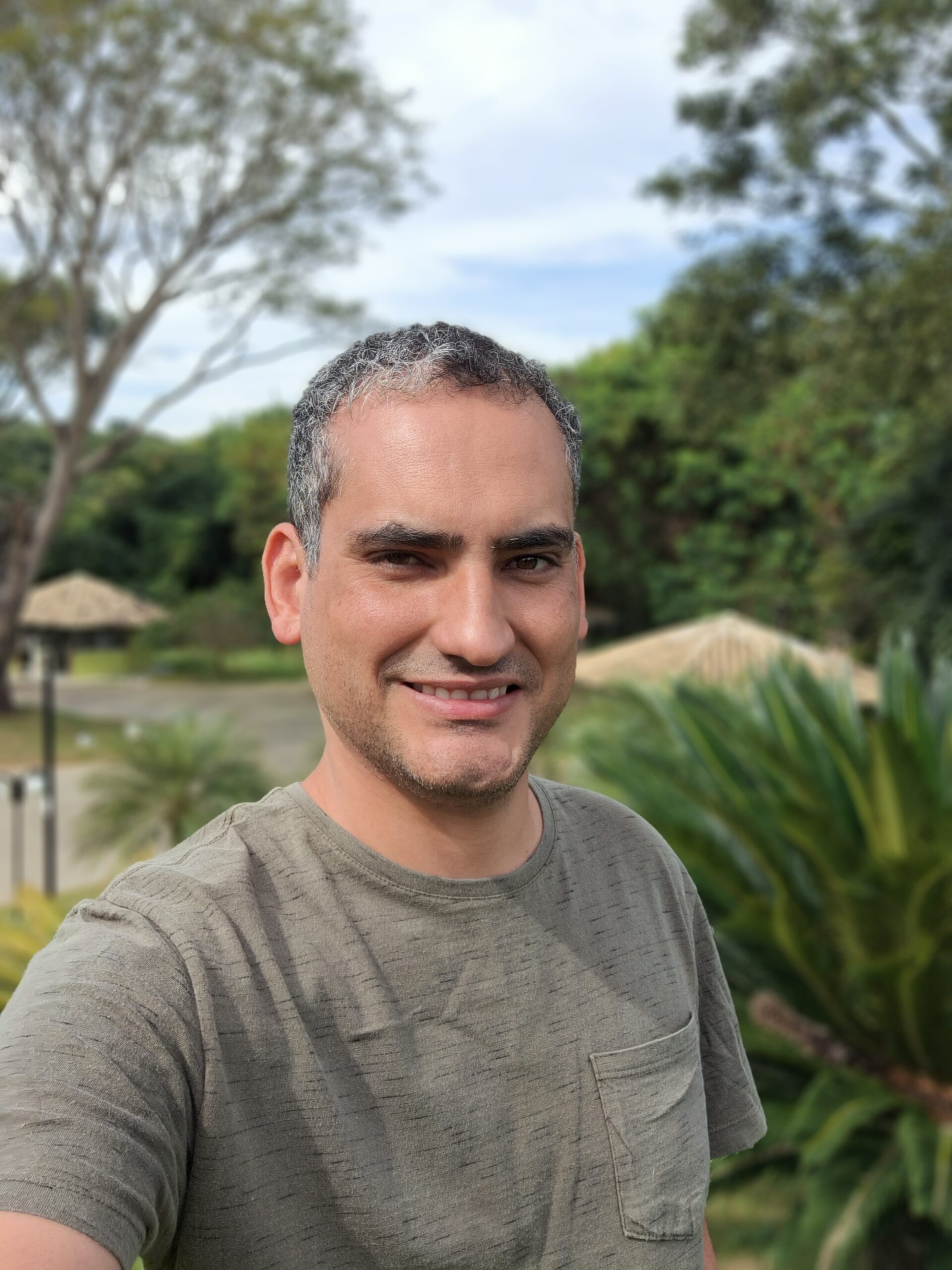 Review do Galaxy A54 foto tirada com a lente frontal selfie