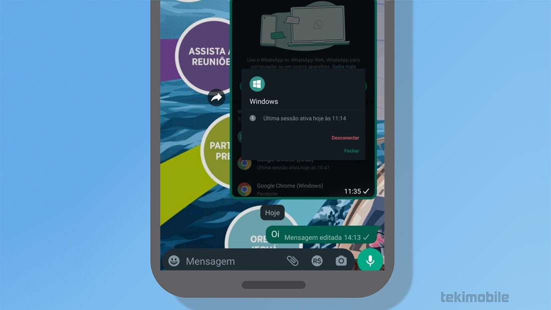Como editar mensagens enviadas no WhatsApp