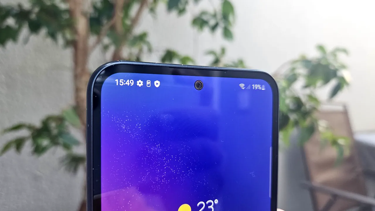 Bordas do Galaxy A54 5G