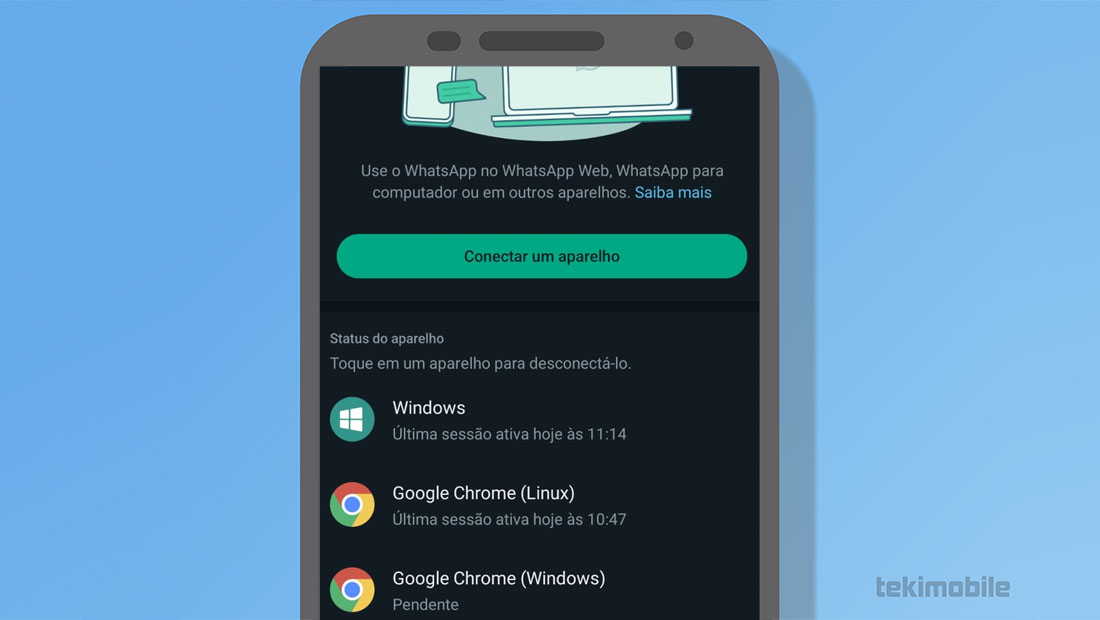 whatsapp lista de dispositivos