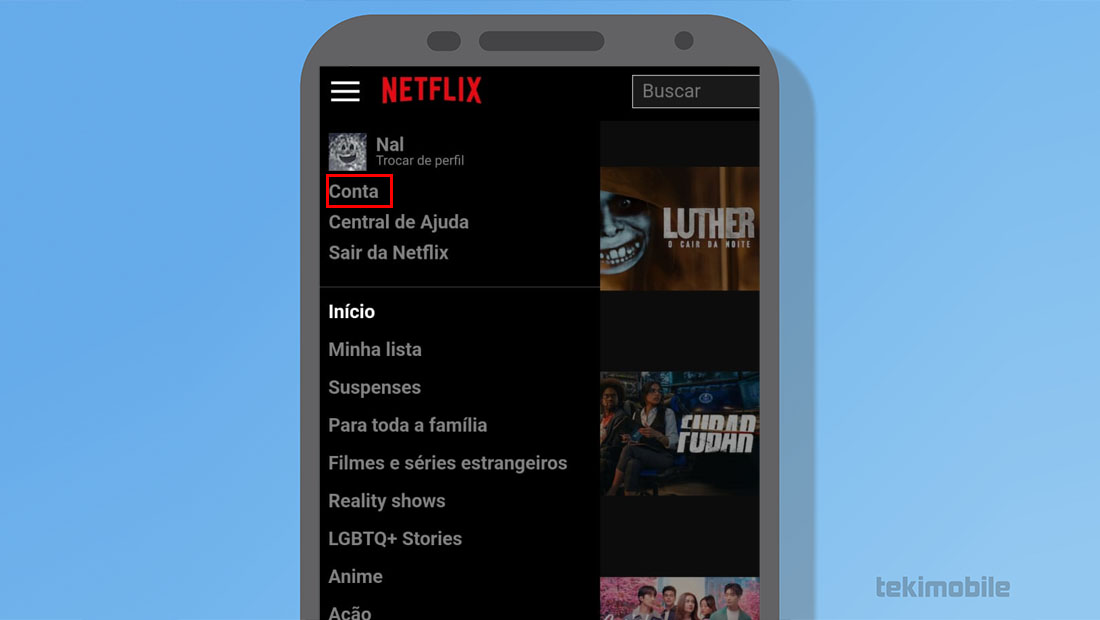Netflix conta