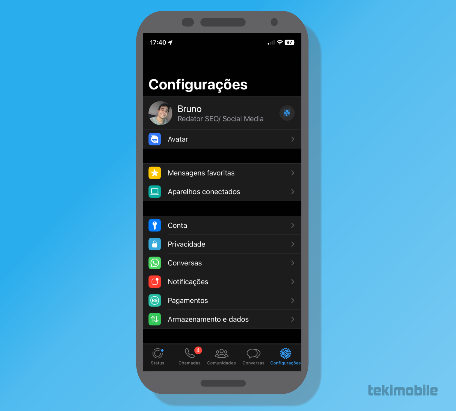 Como Restaurar Backup do WhatsApp no iPhone pelo Google Drive