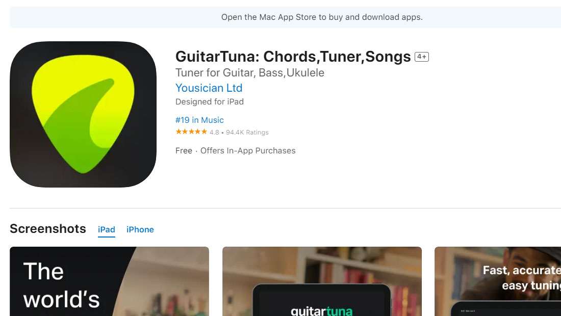 guitartuna guitarra