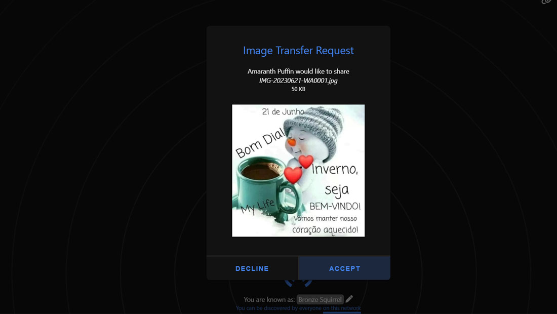 pairdrop android windows