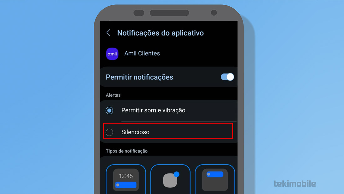 silencioso android app