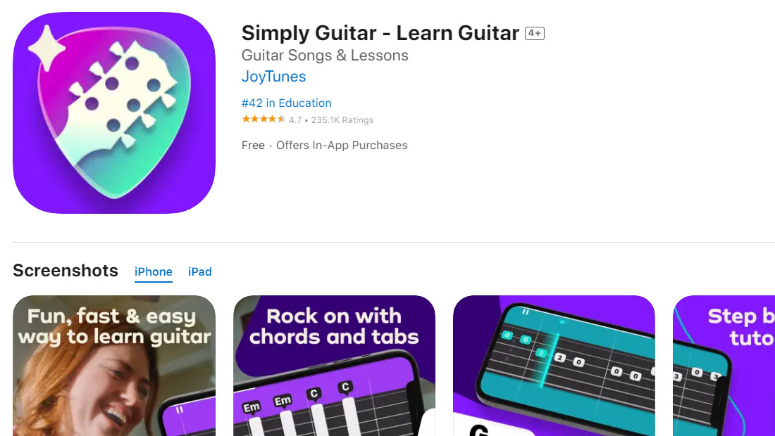 simply guitar guitarra