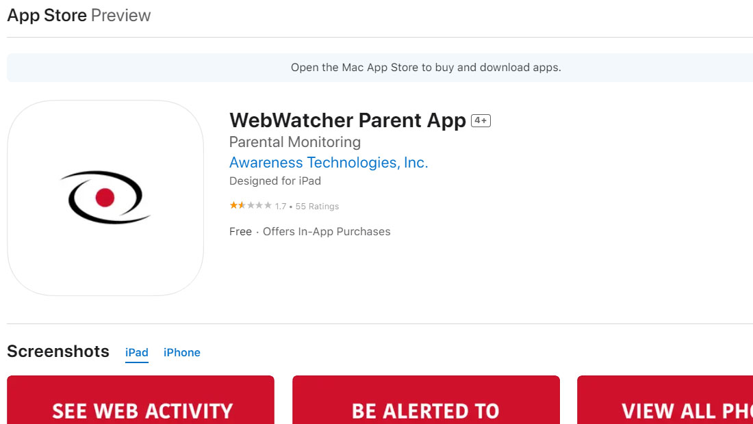 webwatcher ios