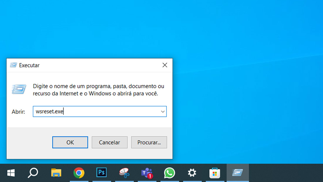 comando limpar cache microsoft