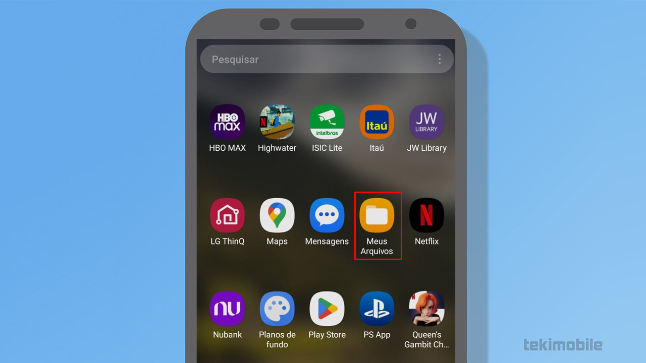 meus arquivos android
