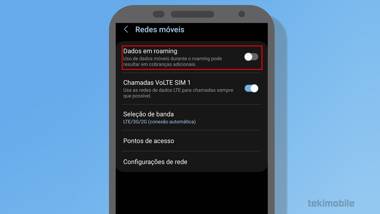 roaming android