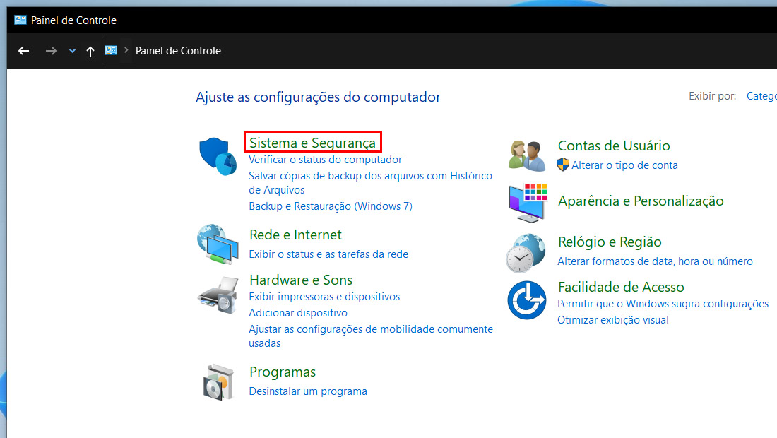 sistema de segurança windows 11