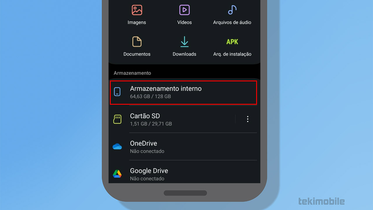 armazenamento interno android samsung