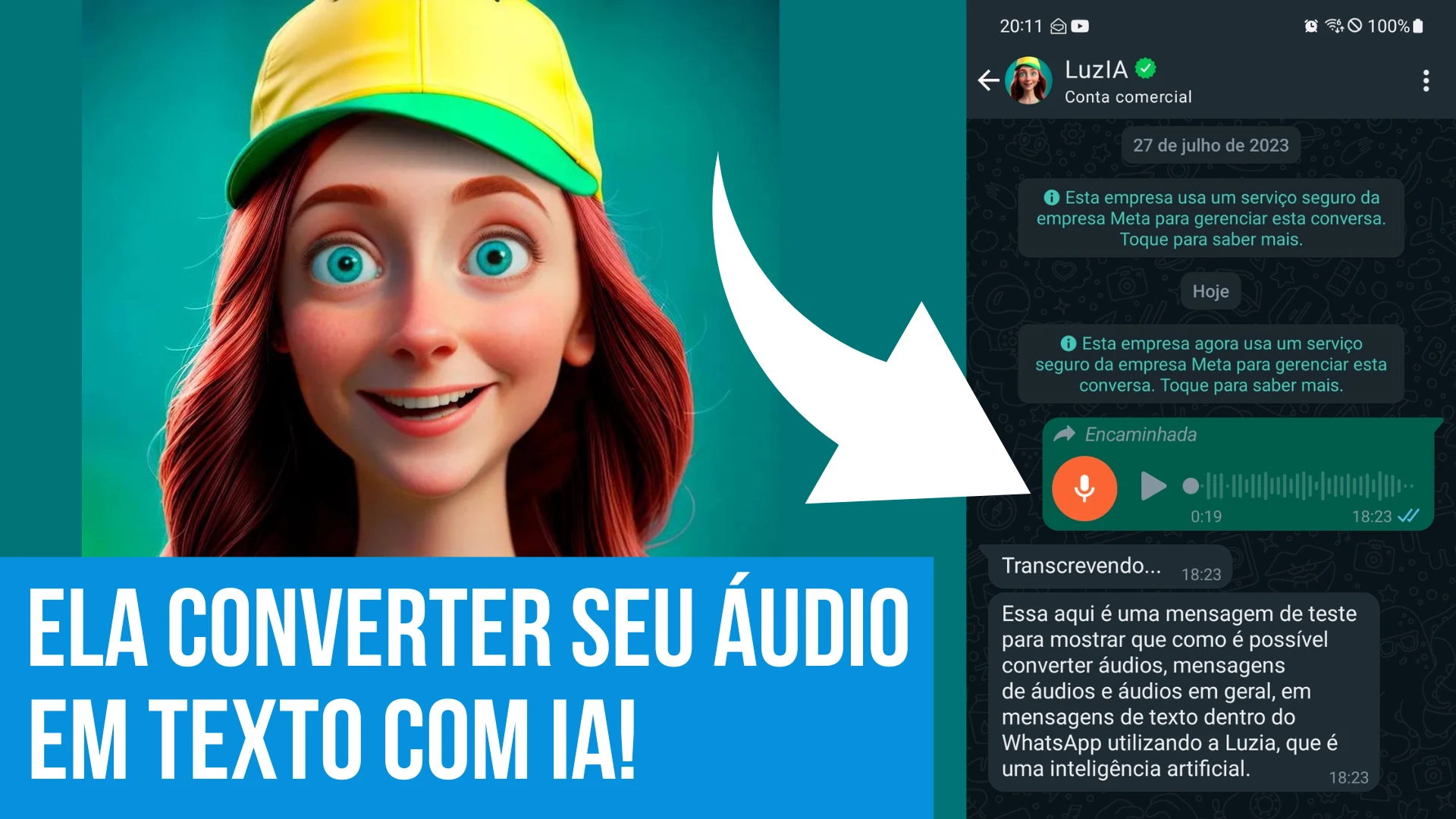 Como converter mensagens de áudio do WhatsApp em texto em 3 segundos