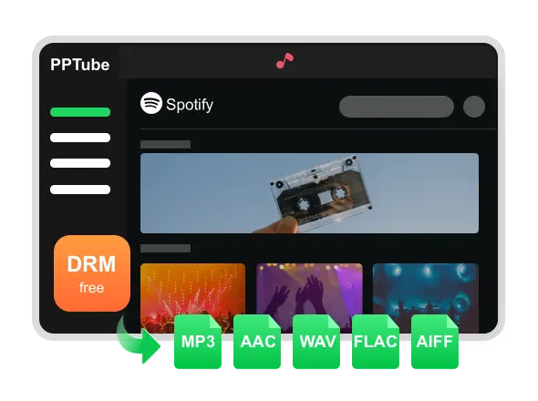 imagem do app PPtube para Baixar Spotify para MP3