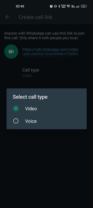 Vídeo ou Voz