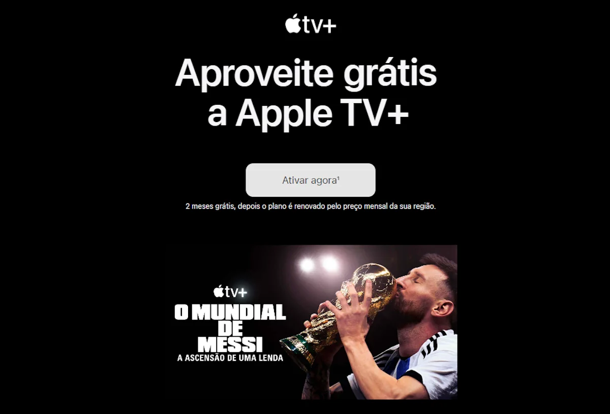 Como assinar Apple TV+ de graça passo a passo