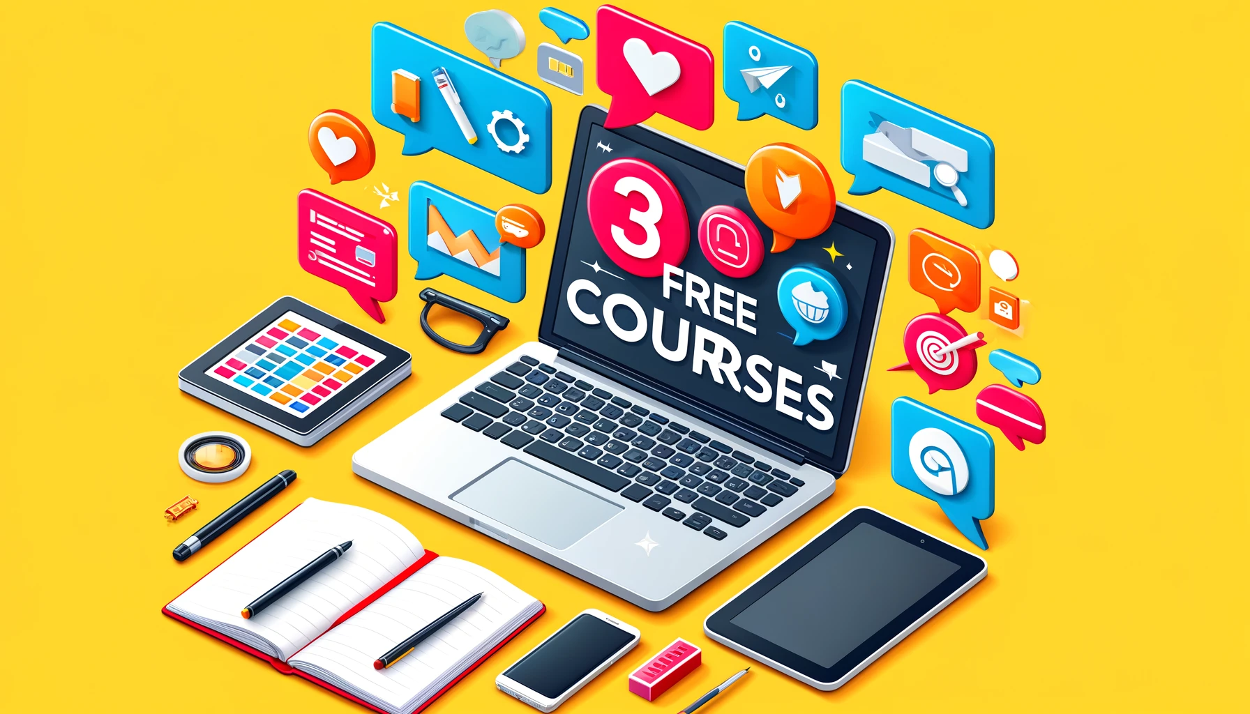 30 Cursos Gratuitos para Desenvolver sua Carreira em Comunicação e Marketing