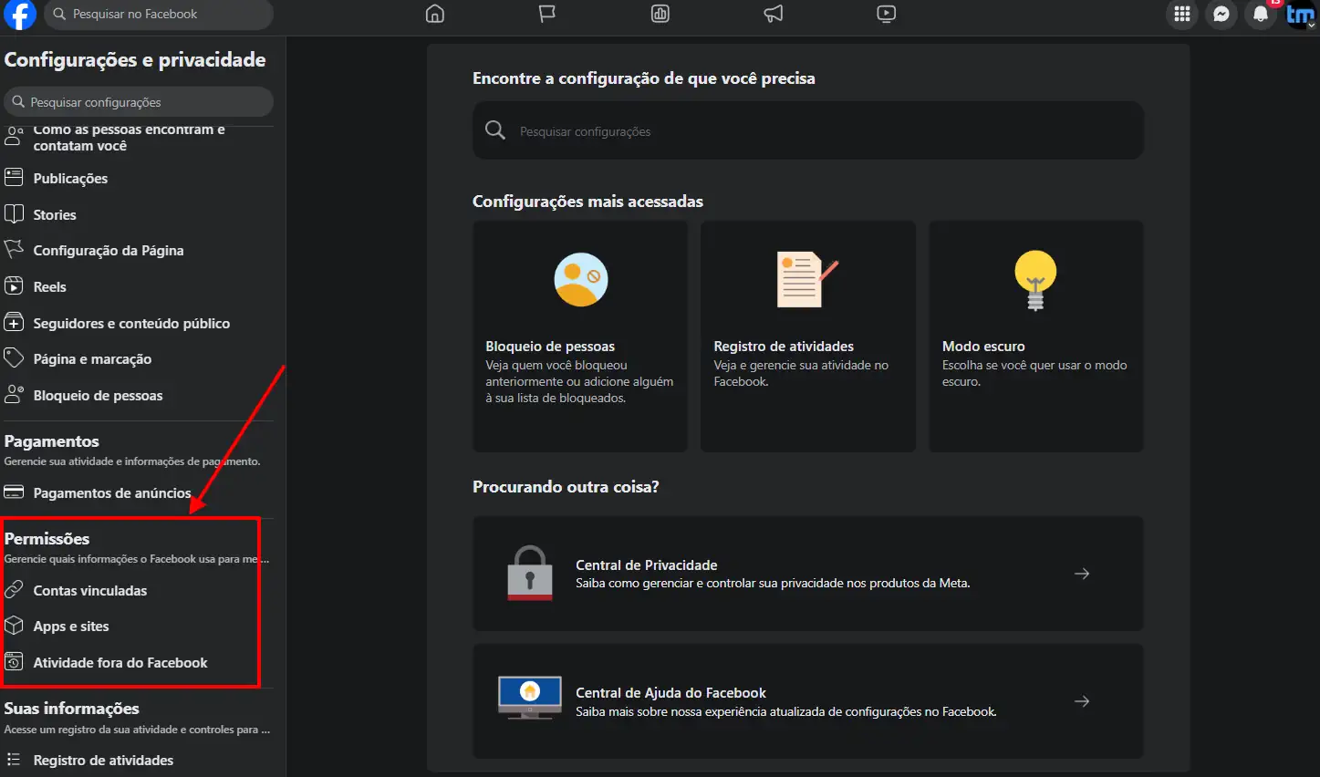 como conectar whatsapp facebook
