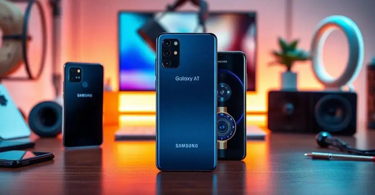 Comparação com outros da linha Galaxy Comparação com outros da linha Galaxy