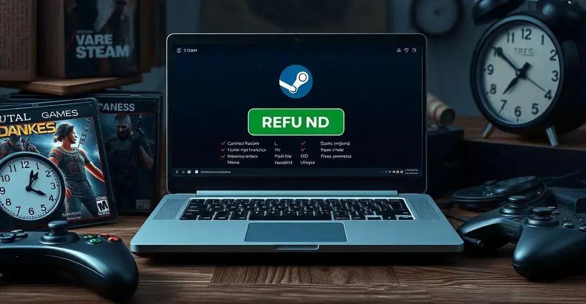 Critérios para solicitar um reembolso na Steam Critérios para solicitar um reembolso na Steam